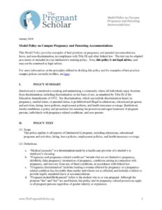 thumbnail of Model-Policy-on-Pregnancy-and-Parenting-Printable